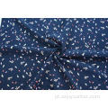 Tecido estampado de chiffon de trama lisa 4 way stretch